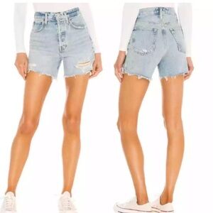 Agolde Riley Denim Shorts